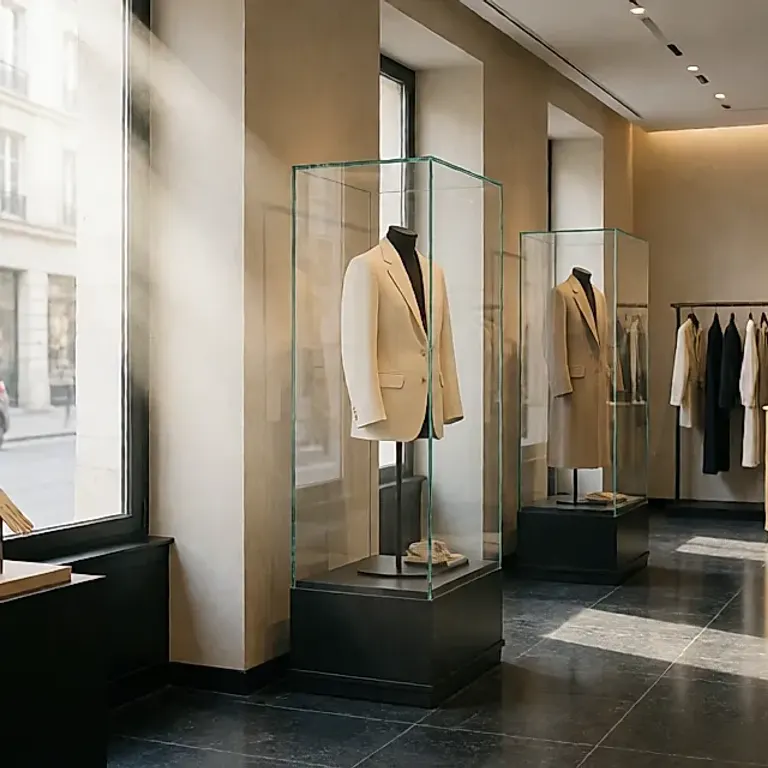 Le flagship de luxe devenu espace d'exposition : le parcours muséal qui précède le portant