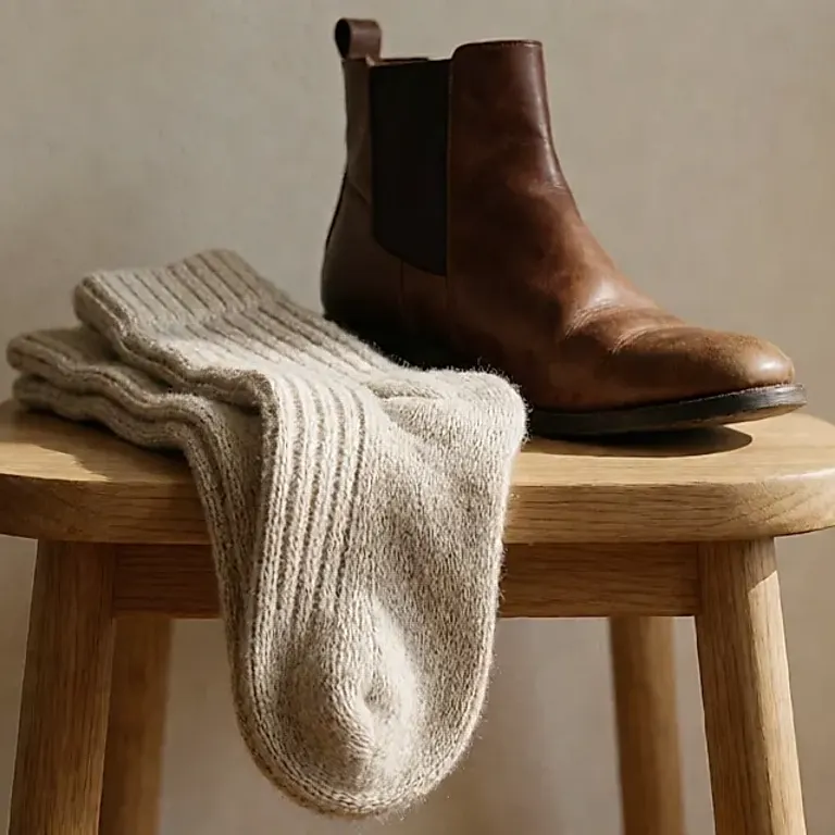 Chaussettes 100 % laine : ce que le pourcentage cache et pourquoi le talon s'use si vite