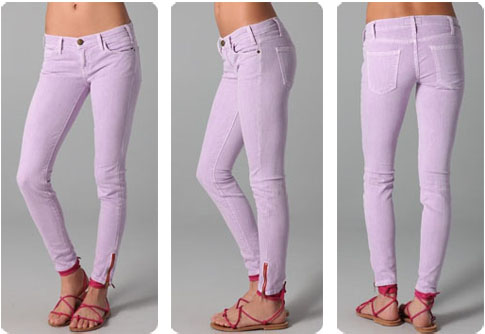 Jean slim lilas Current/Elliott