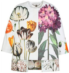 Veste à fleurs Stella McCartney, PE 2011