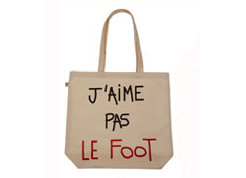 sac j'aime pas le foot citadium