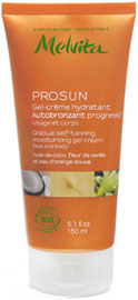 Gel-Crème hydratant autobronzant progressif Melvita Prosun