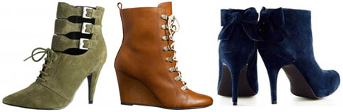 Bottines 3 Suisses, collection automne-hiver 2010-2011