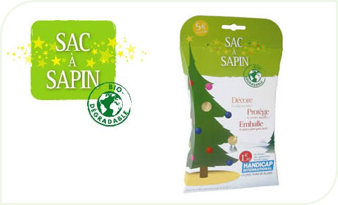 Sacs à sapin biodégradables