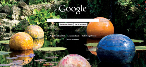 Page d'accueil Google personnalisable