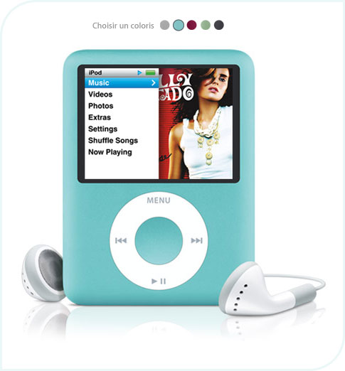 Le nouvel Ipod Nano de Apple