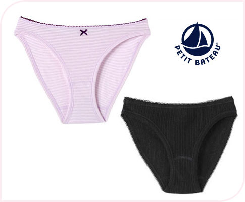 slip femme petit bateau