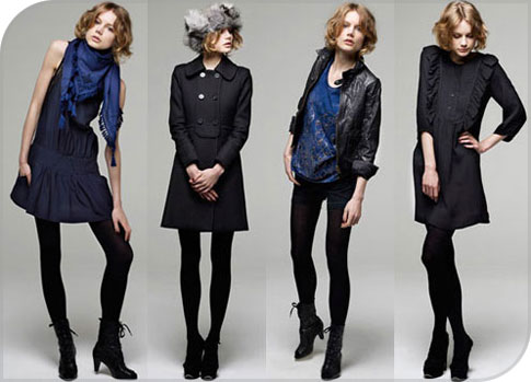 Look Sandro pour l'hiver