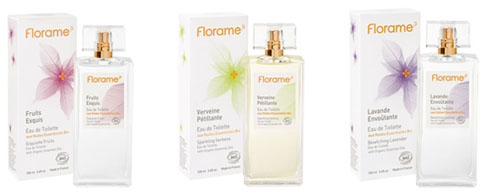 Eaux de toilette biologiques Florame