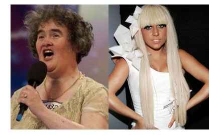 Duo susan Boyle et Lady Gaga