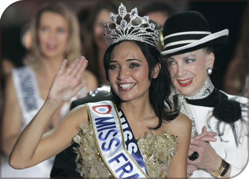 Valérie Begue est élue Miss France 2007