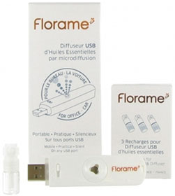 Diffuseur USB d'huiles essentielles Florame