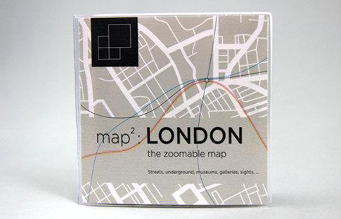 map² la carte de Londres zoomable