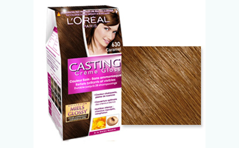 coloration miel glossy caramel