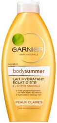 Lait Hydratant Eclat d'Ete Bodysummer Garnier