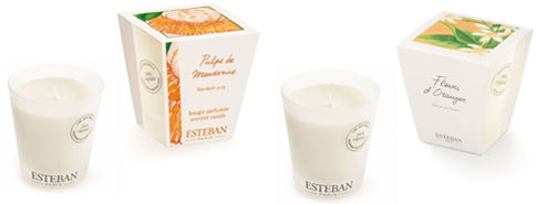Bougies parfumées Esteban