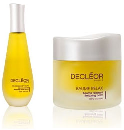 Sérum Aromessence Relax et Baume Relax Decléor