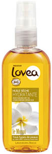 Huile sèche hydratante certifiée bio au monoï de Tahiti Lovea