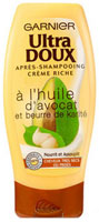 Après-shampooing crème riche Ultra Doux, Garnier