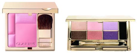 Blush Prodige et palette Neo Pastels Clarins