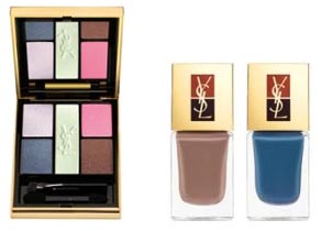 Palette yeux et duo de vernis YSL