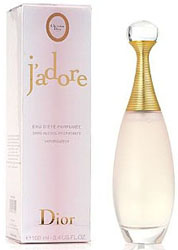 Eau d'été parfumée J'adore Dior