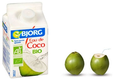 Eau de coco bio Bjorg