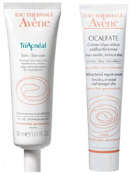 TriAcnéal et Cicalfate, Avène