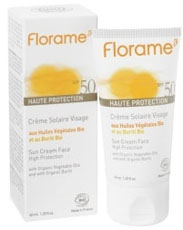 Crème solaire bio Florame