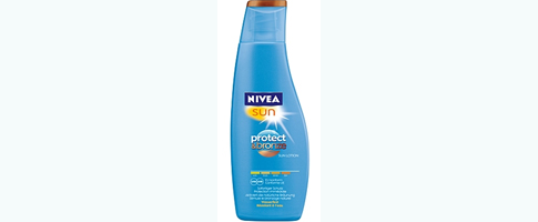 lait solaire protect & bronze de nivéa