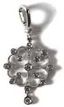 Pendentif or et diamants, Stone