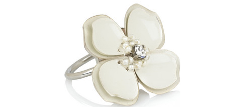 bague fleur chloe