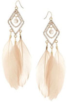 Boucles d'oreilles chic