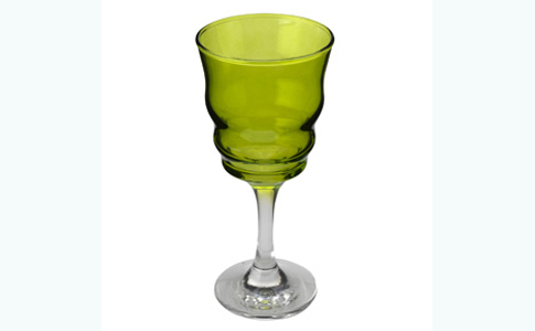 verre à pied coloré 