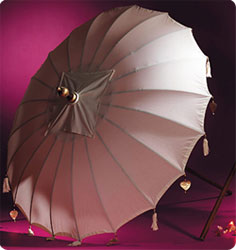 Parasol en coton