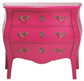 Commode rose