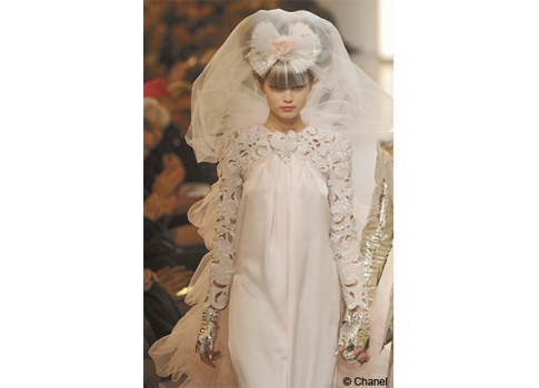 robe de mariée Chanel 