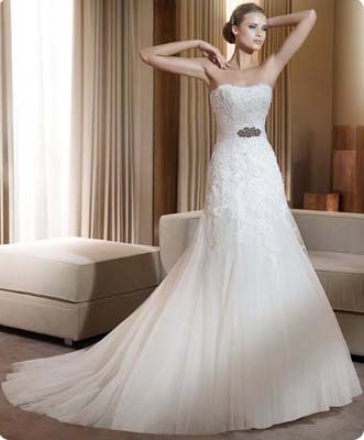 Robe mariage Flauta Pronovias