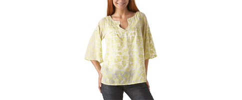 blouse jaune