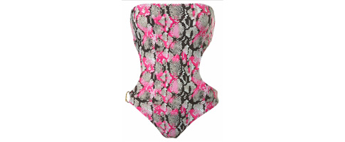 maillot de bain python