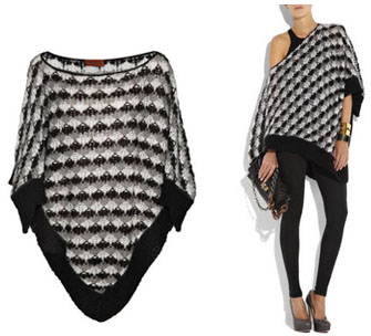 Poncho Mohair Missoni