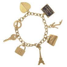 Bracelet breloques Agatha