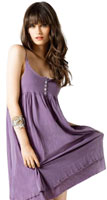 Robe coton violet Ba&sh