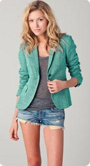 Blazer en tweed rag & Bone