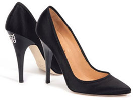 escarpins noirs à brides