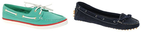 Chaussures bateau River Island et mocassins Asos