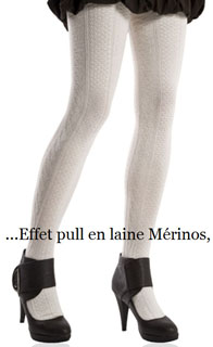 Collants chauds en laine Le Bourget