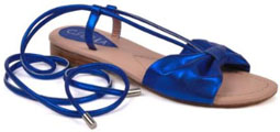 Sandales bleu électrique C.Petula