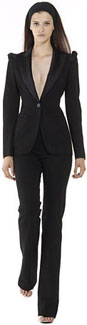 Tailleur pantalon noir