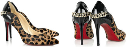 Escarpins léopard Christian Louboutin